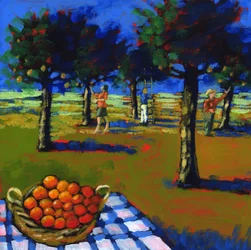 Orangenpflücken, 2008